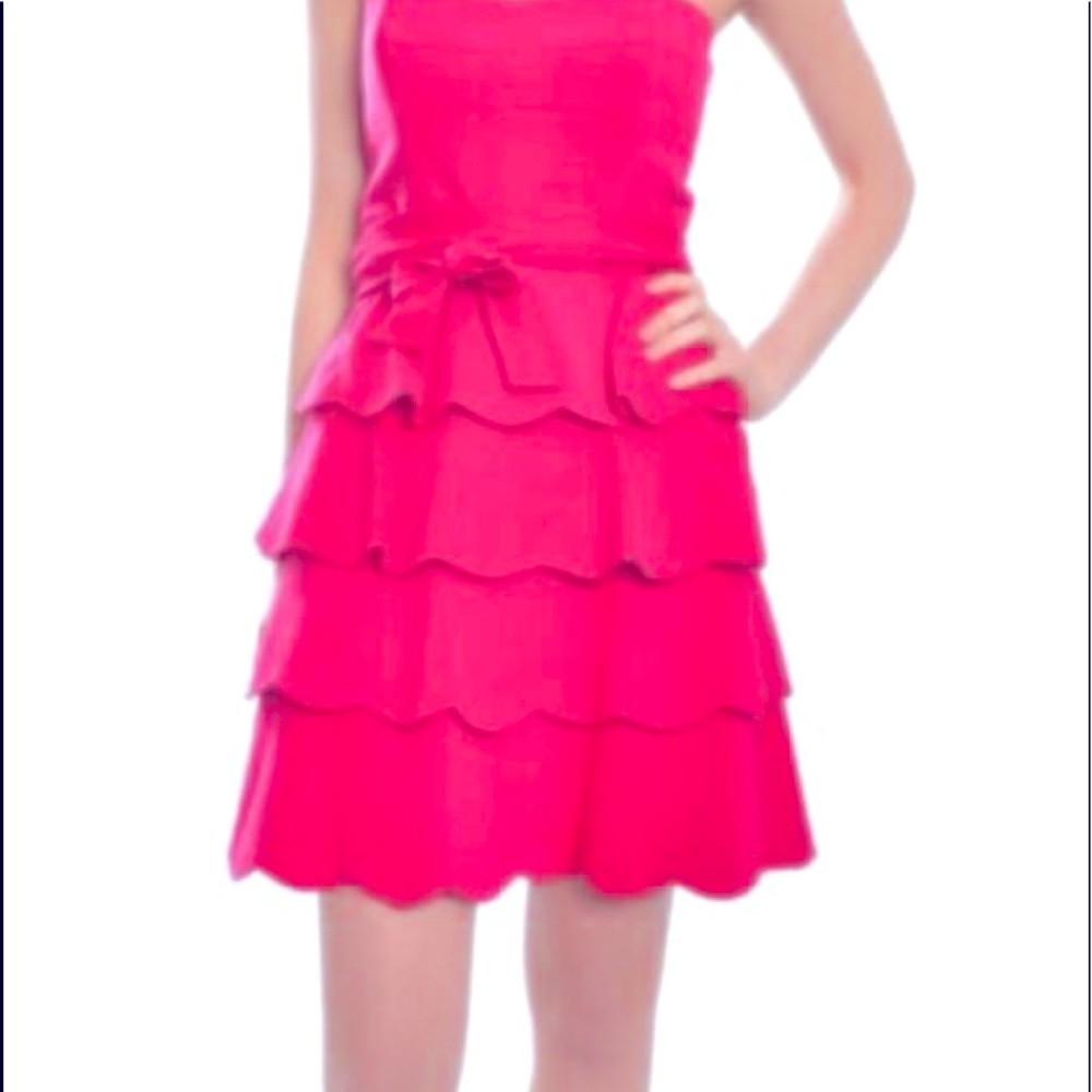 Cynthia Steffe size 6 rasberry pink dress